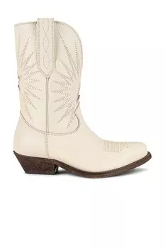 Ботинки Golden Goose Wish Star Low Embroidery, цвет Buttercream