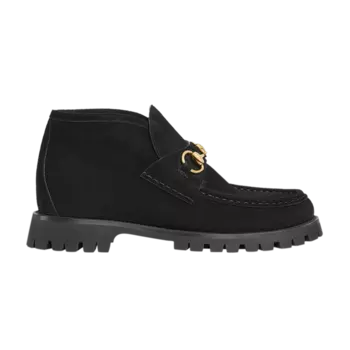 Ботинки Gucci Wmns Horsebit Ankle Boot 'Black', черный