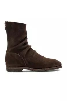 Ботинки Guidi Calf Suede, коричневый