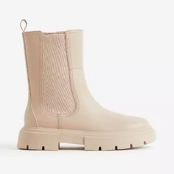 Ботинки H&M Kids Chunky Chelsea, светло-бежевый