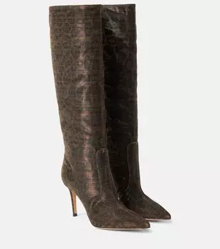 Ботинки hansen с леопардовым принтом Gianvito Rossi, мультиколор