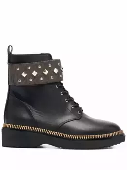 Ботинки Haskell с заклепками Michael Michael Kors, черный