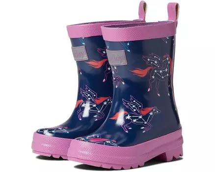 Ботинки Hatley Pegasus Constellations Shiny Rain Boots, синий