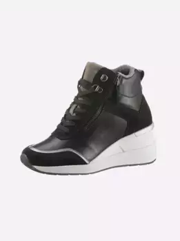 Ботинки Heine на шнуровке, черный