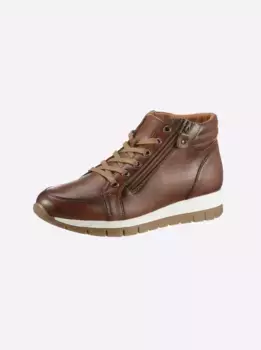 Ботинки Heine на шнуровке, цвет Cognac