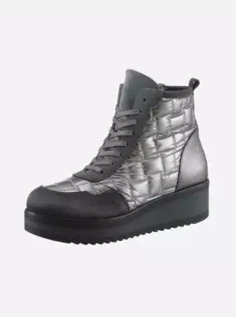 Ботинки Heine на шнуровке, серый