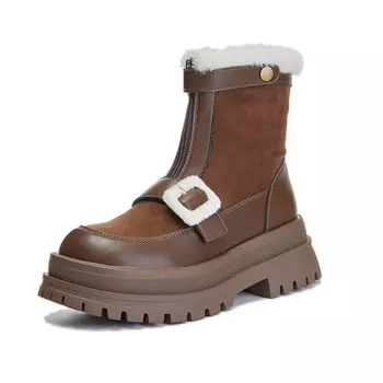 Ботинки Help Snow, коричневый