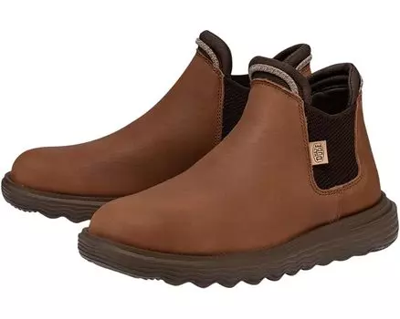 Ботинки Hey Dude Branson Craft Leather Boot, цвет Cognac