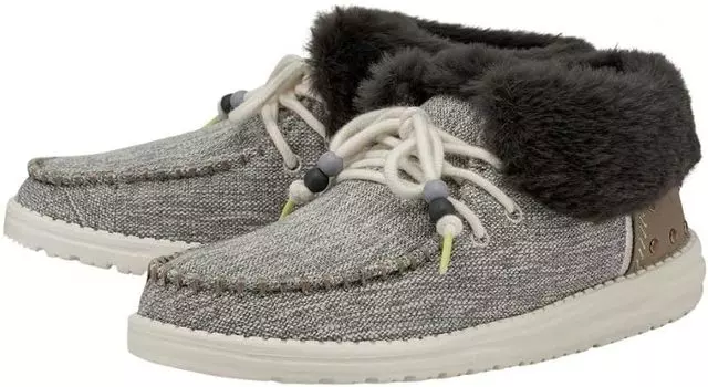 Ботинки Hey Dude Britt, цвет Arizon Grey Asphalt