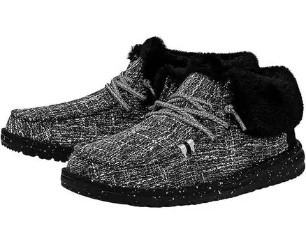 Ботинки Hey Dude Wendy Fold, цвет Black 1