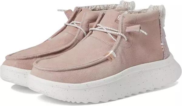 Ботинки Hey Dude Wendy Peak High Suede, цвет Blush