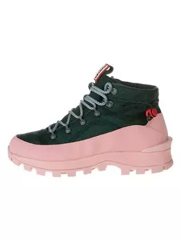 Ботинки Hunter, цвет khaki/rosa