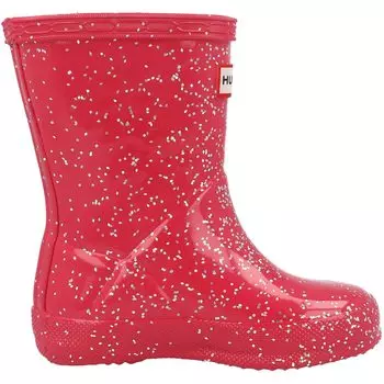 Ботинки Hunter Kids Original First Classic Giant Glitter Wellington Boots (Toddler/Little Kid)