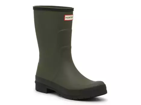Ботинки HUNTER Liberty Rain Boot - женские, темно-зеленые