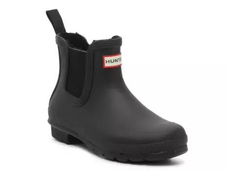 Ботинки HUNTER Original Chelsea Rain Boot — женские, черные