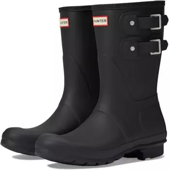 Ботинки Hunter Original Short Multi Buckle Boot, черный