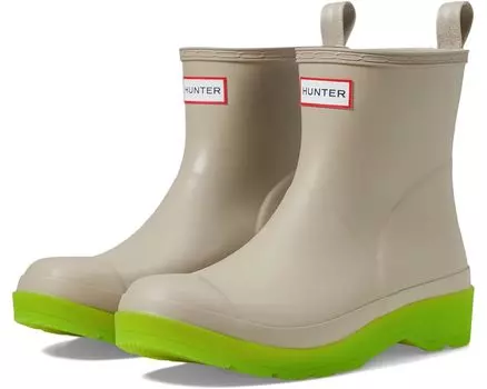 Ботинки Hunter Play Short Translucent Sole, серый