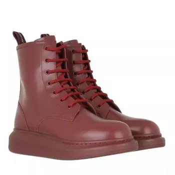 Ботинки hybrid boots Alexander Mcqueen, красный