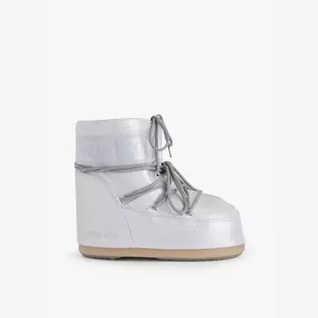 Ботинки Icon low glitter pu snow boots Moon Boot, серебряный