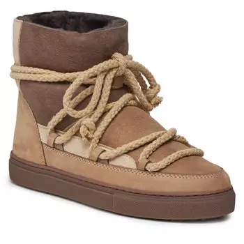 Ботинки Inuikii Patchwork, коричневый