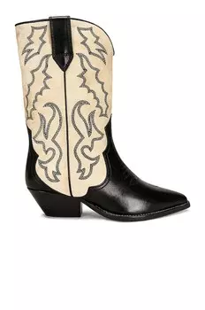 Ботинки Isabel Marant Duerto, цвет Black & Ecru