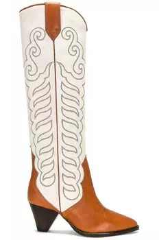 Ботинки Isabel Marant Liela, цвет Cognac & Chalk