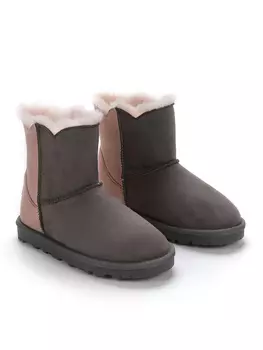 Ботинки ISLAND BOOT Winter Klena, цвет Anthrazit/Rosa