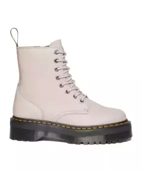 Ботинки из голубиной кожи Dr. Martens, бежевый