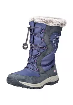 Ботинки из искусственной кожи/текстиля MUSTANG, темно-синий