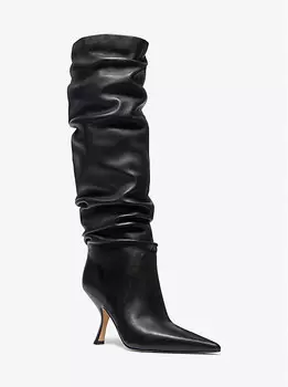 Ботинки из кожи Luna Michael Kors, черный