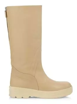 Ботинки из кожи теленка Lakeside Loro Piana, бежевый