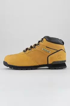 Ботинки из нубука с логотипом Splitrock Timberland, охра