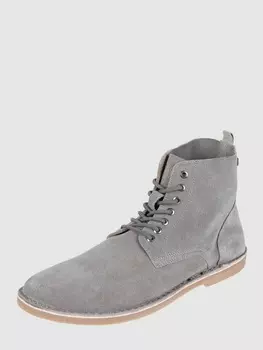 Ботинки из замшевой кожи модель "Брюс" Jack & Jones, светло-серый