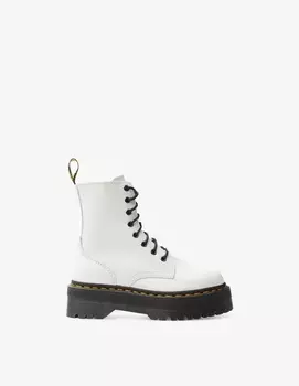 Ботинки Jadon на платформе Dr. Martens, белый