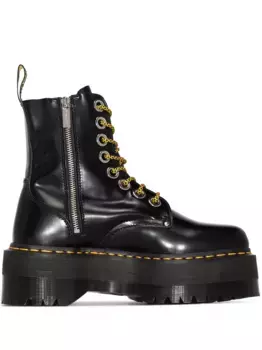 Ботинки Jadon на платформе Dr. Martens, черный