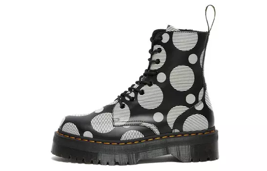 Ботинки Jadonseries унисекс, черные/белые Dr.Martens