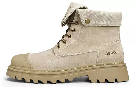 Ботинки Jeep Martin Boots Men Beige Gray
