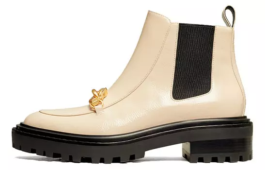 Ботинки Jessa Chelsea женские кремово-белые Tory Burch