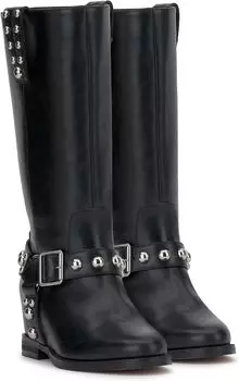 Ботинки Jessica Simpson Milley Studded Moto Boot, черный