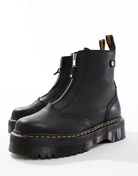 Ботинки Jetta zip в черном цвете Sendal Dr Martens
