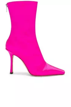 Ботинки Jimmy Choo Agathe 100 Satin, фуксия