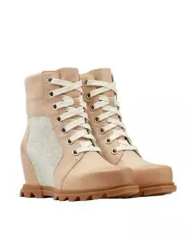 Ботинки Joan Of Arctic Wedge Iii Lexie в цвете Natural Tan, Gum Ii Sorel