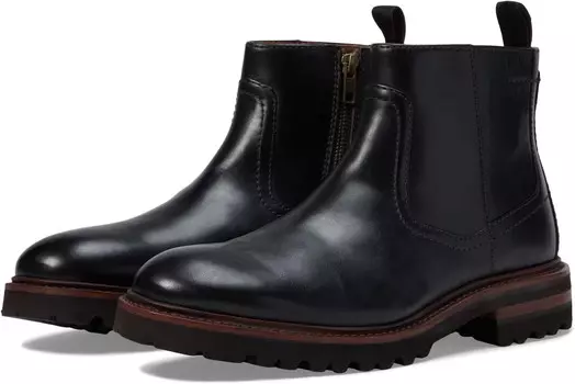 Ботинки Johnston & Murphy Collection Dudley Lug Zip Boot, цвет Black Full Grain