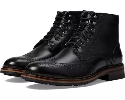 Ботинки Johnston & Murphy Connelly Wing Tip Boot, черный