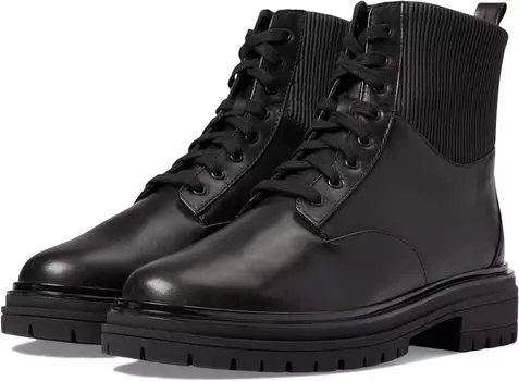 Ботинки Johnston & Murphy Gianna Gore Lace-Up Boot, цвет Black Calfskin
