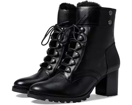Ботинки Johnston & Murphy Vivica Lace-Up, цвет Black Calfskin