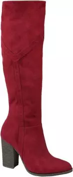 Ботинки Journee Collection Comfort Foam Kyllie Boot - Extra Wide Calf, бордовый