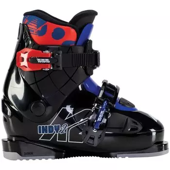 Ботинки K2 Indy 2 Ski, цвет Black/Blue/Red
