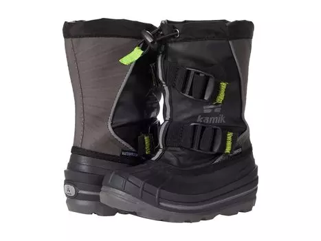 Ботинки Kamik Kids Glacial 4 (Little Kid/Big Kid), черный