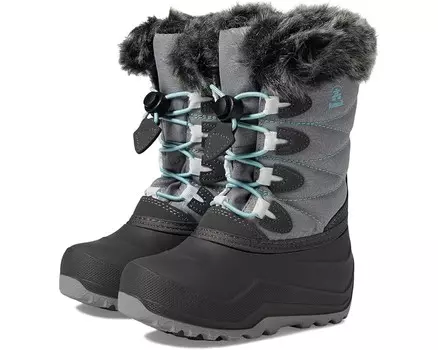 Ботинки Kamik Kids Snowangel, цвет Charcoal/Red